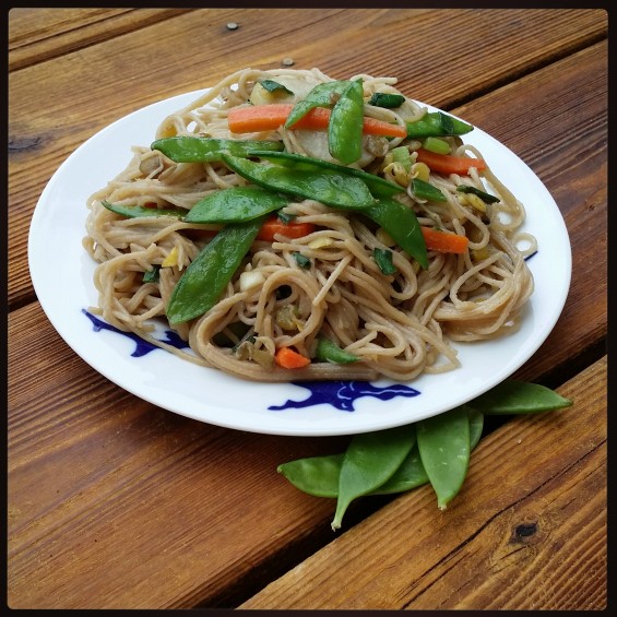 Faux Lo Mein recipe 