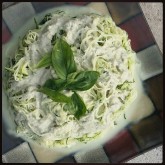 Angel Hair Zucchini with Creamy Cashew Sauce Recipe